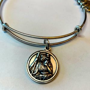 3/$15 Alex and Ani Saint Christopher silver bracelet